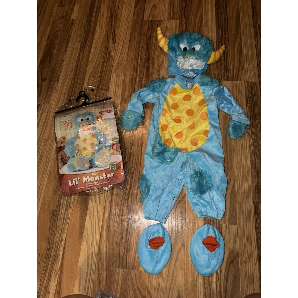 NEW Lil' Monster Infant Halloween Costume 12 18 12/18 Months InCharacter